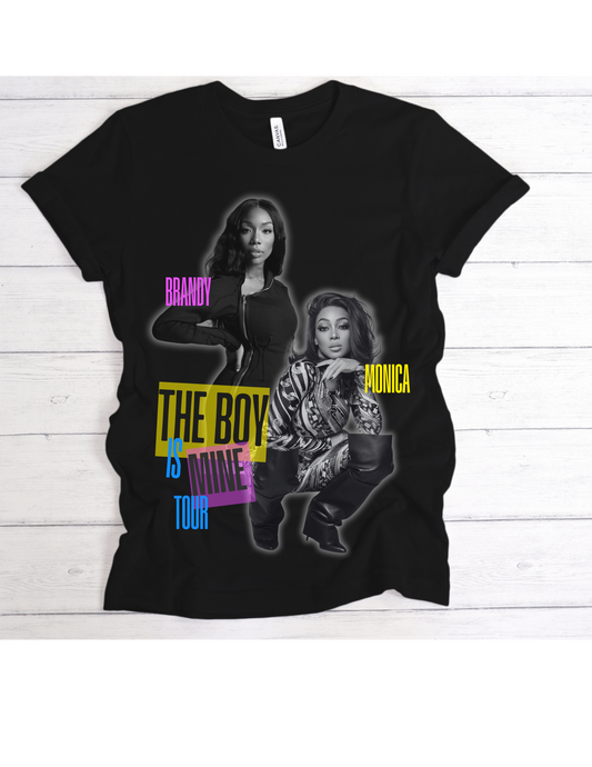 Brandy and Monica The Boy Is Mine Concert Tee