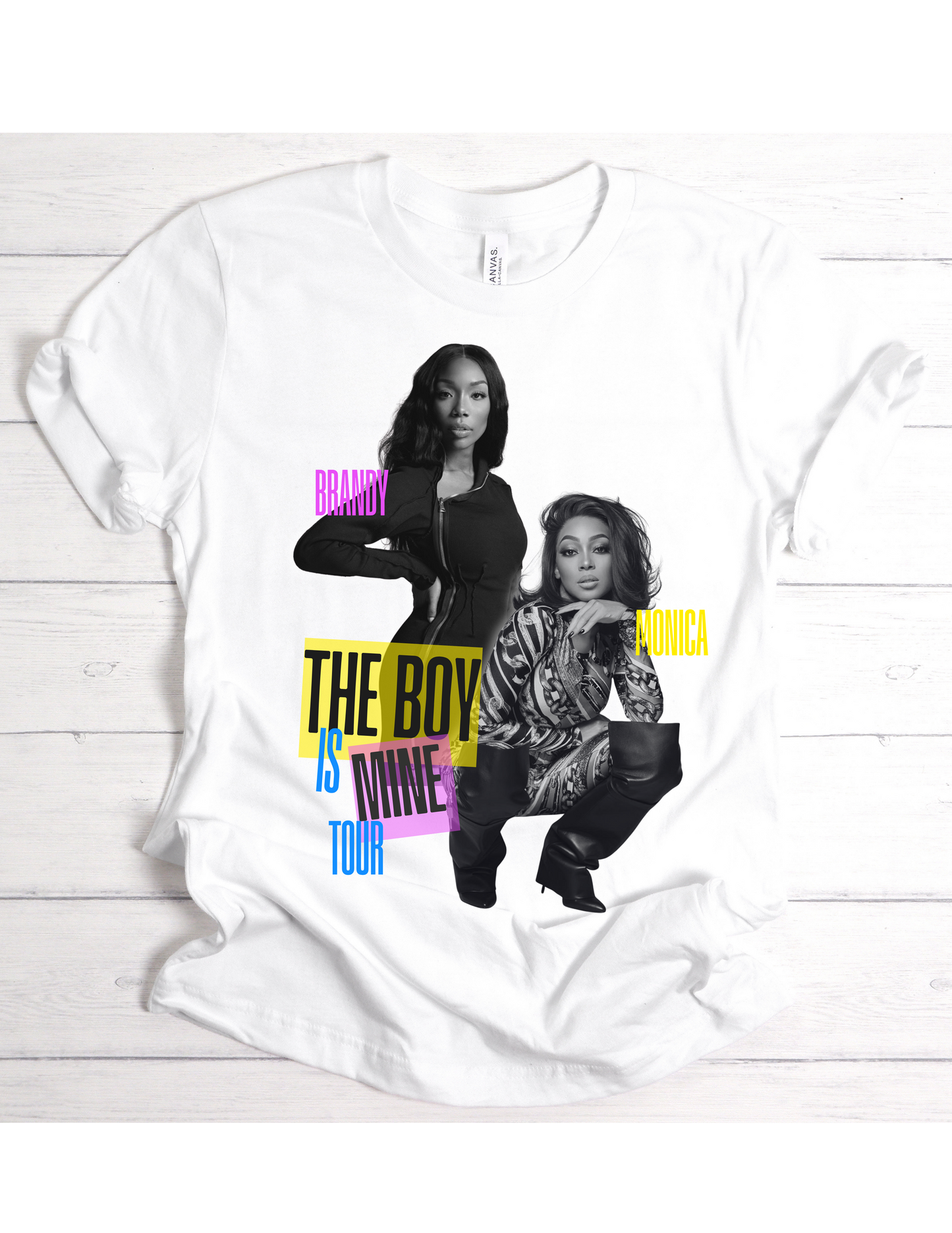 Brandy and Monica The Boy Is Mine Concert Tee