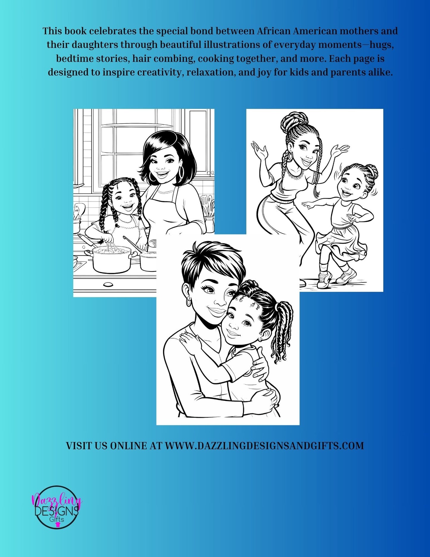 Mama & Me A Mother and Daughter Coloring Book